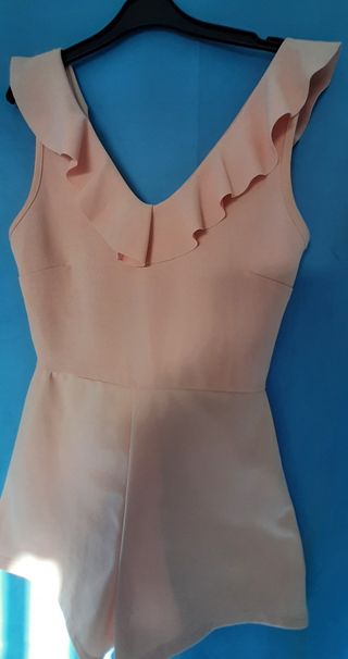 Mono chica color salmon