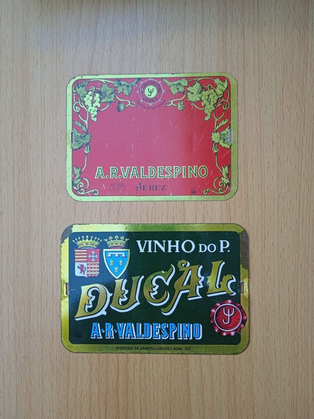Chapas Publicidad Vinos Jerez