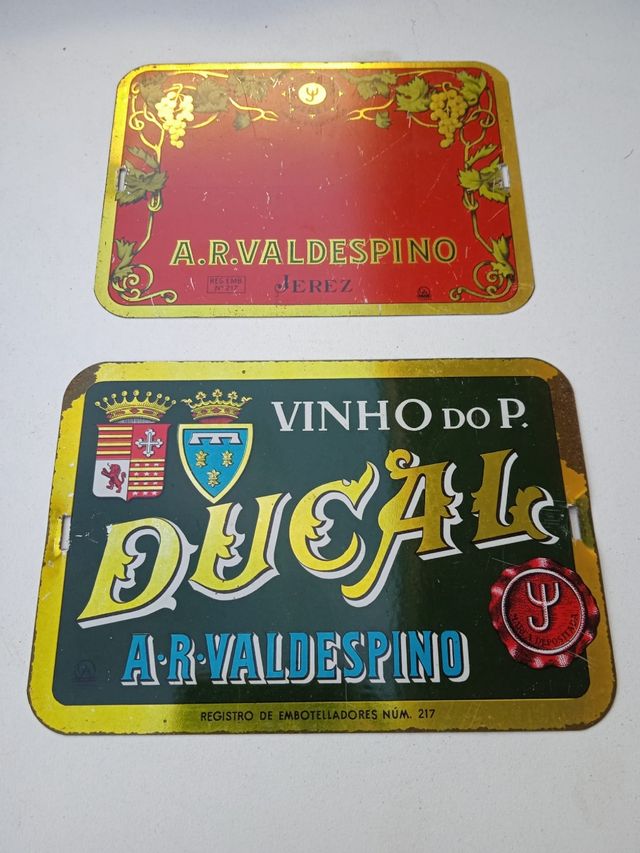 Chapas Publicidad Vinos Jerez