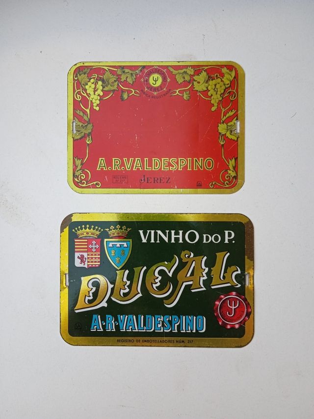 Chapas Publicidad Vinos Jerez
