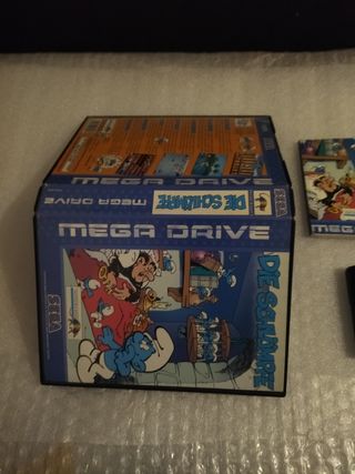 Los Pitufos The Smurfs Sega Mega Drive pal España 