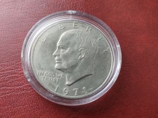 🇺🇸 Lote de 2 moneda de 1 dólar y una medalla 