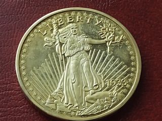 🇺🇸 Lote de 2 moneda de 1 dólar y una medalla 