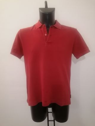 Sisley Polo rosso tg XL Vintage paninari anni 80