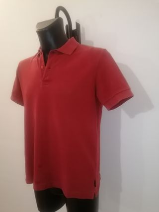 Sisley Polo rosso tg XL Vintage paninari anni 80