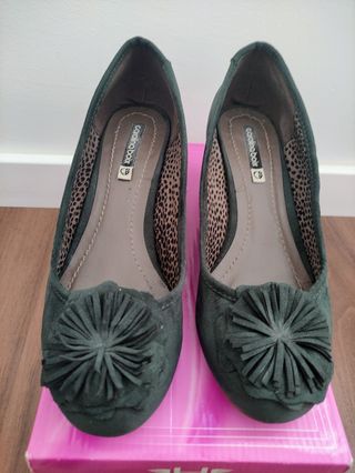 Zapatos verdes. Núm 39