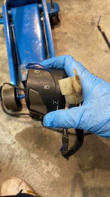 Mando de luces y arranque