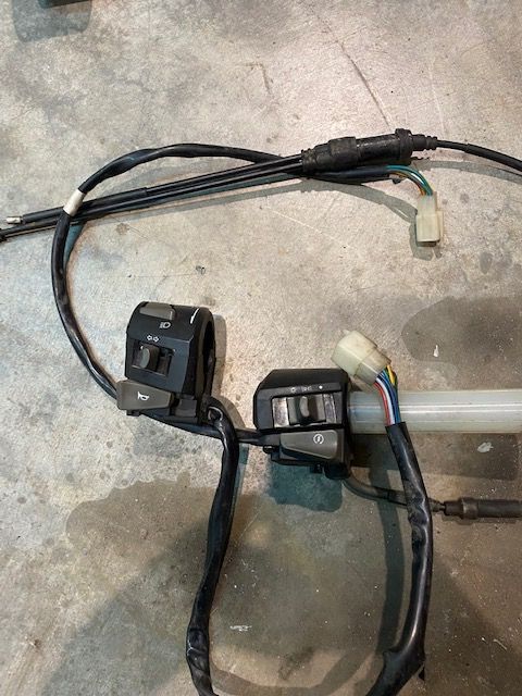 Mando de luces y arranque