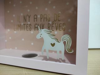 Salvadanaio bambina decorato 