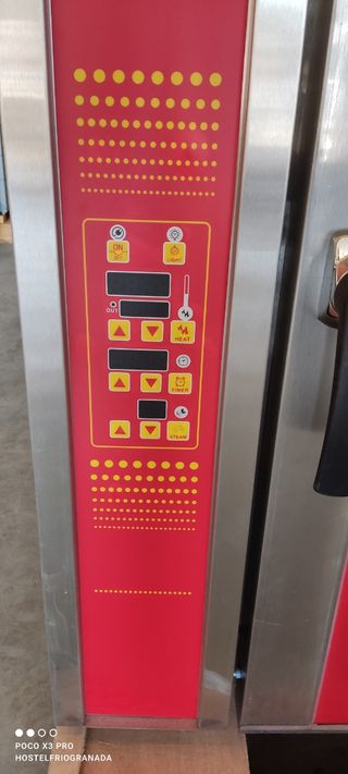 horno de convección a gas de 6 bandejas