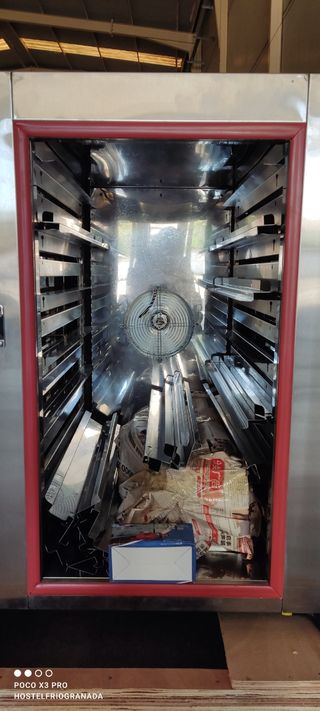 horno de convección a gas de 6 bandejas
