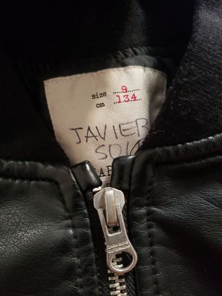Jaqueta negra niño