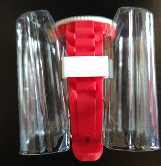 Reloj de pulsera Auriol con correa de silicona, ro