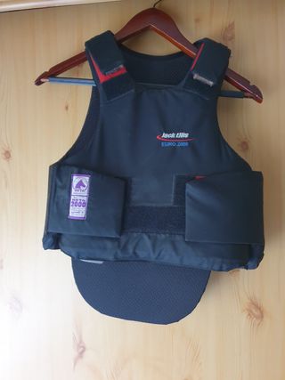 Chaleco de protección para equitación