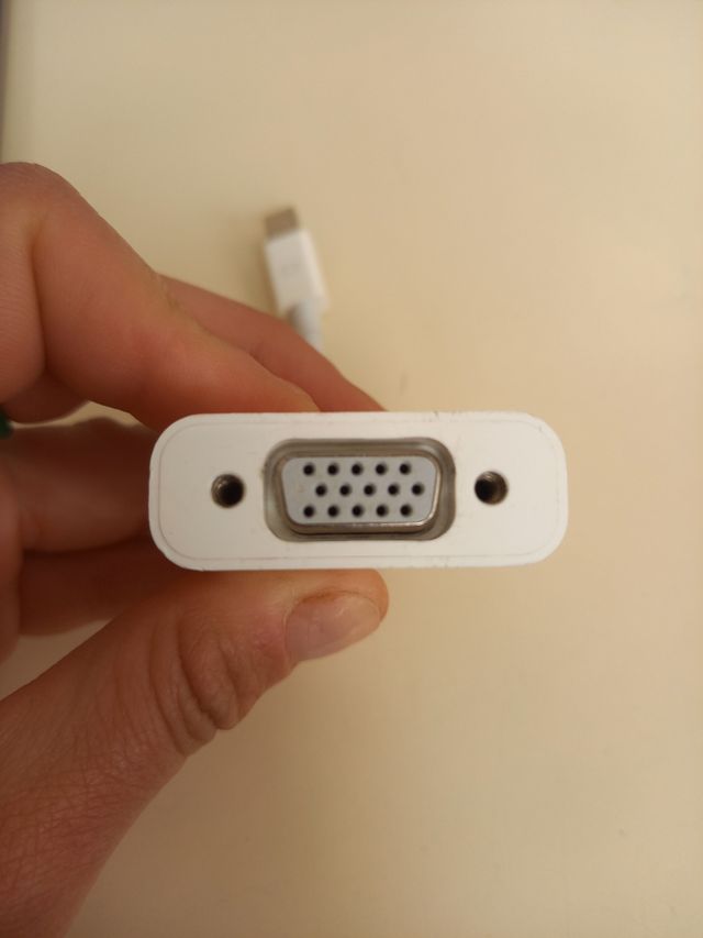 Cable Adaptador Mini DisplayPort a VGA Mac