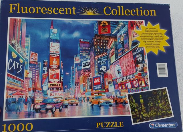 puzzle nueva York, time squre