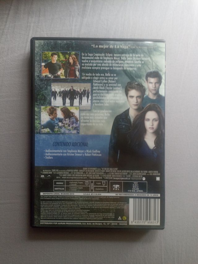 Eclipse DVD