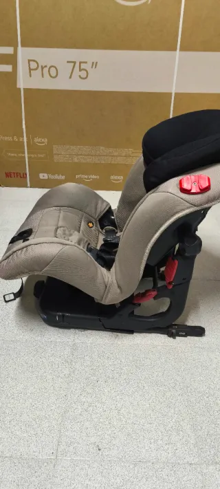 silla auto Playxtrem grupo I y II con Isofix.