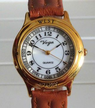 1319-Reloj VOGA - unisex - vintage - NOS