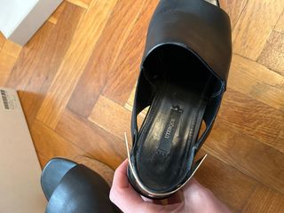 Zapatos negros - cuña corcho NUEVOS