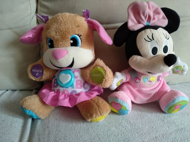 Perrita Fisher Price y Minnie de Clementoni