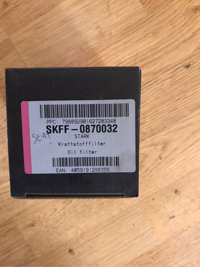 Filtro de combustible 