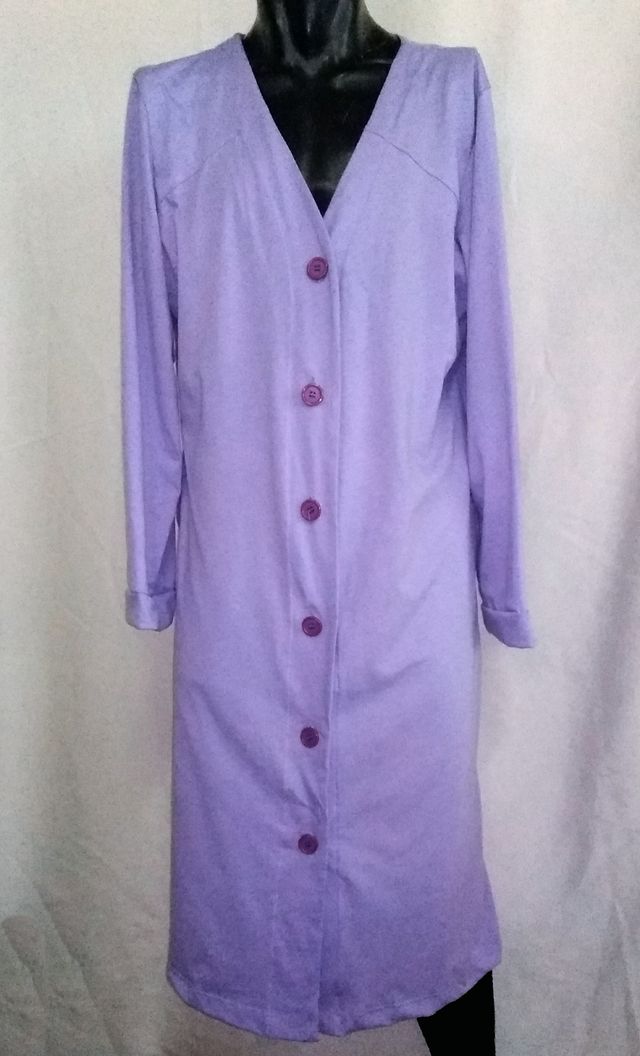 Vestaglia donna Jersey cotone estivo con Bottoni