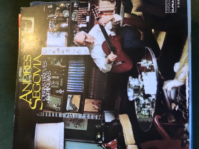 3 LP 33 giri in vinile Andres Segovia