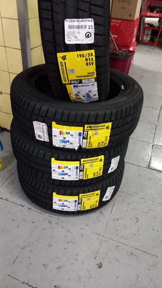 RUEDAS BARATAS KORMORAN 195/55 R15 85V + MEDIDAS