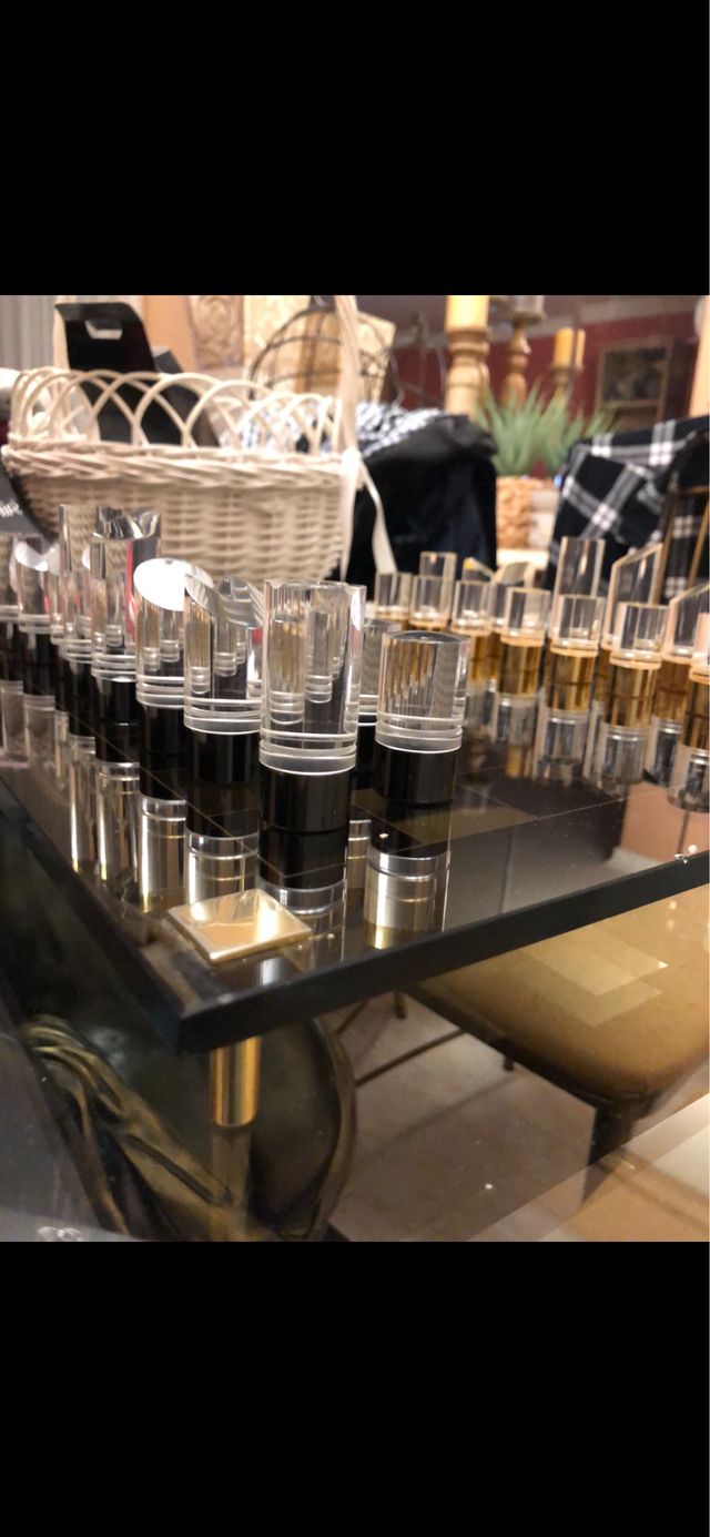 Ajedrez de cristal y metraquilato