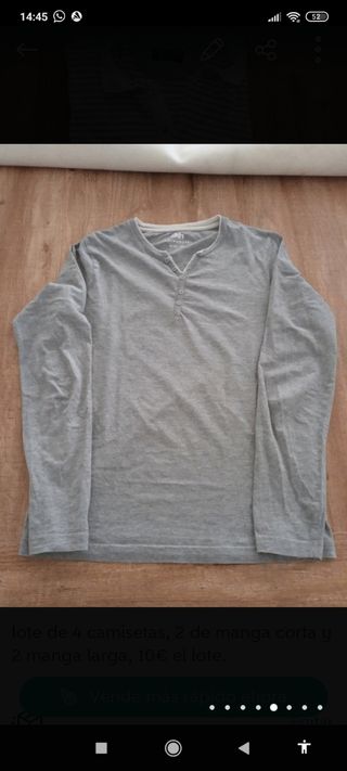 Lote camisetas 4