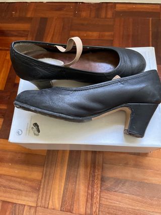 Zapatos de baile flamenco para niña 