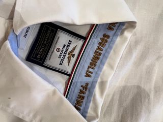 Camisa y-S blanca aeronáutica militare