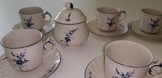 Servizio da 6 tazzine da Caffe Villeroy  Boch
