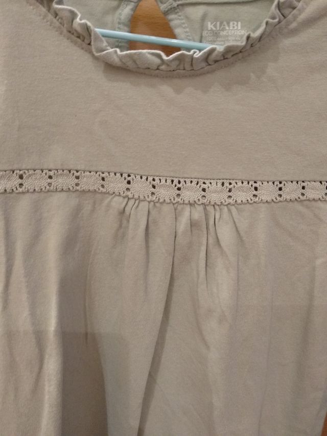 camiseta verde 10 años