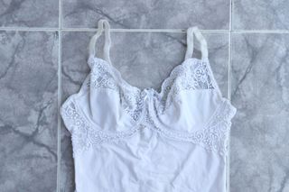 Body blanco vintage autentico