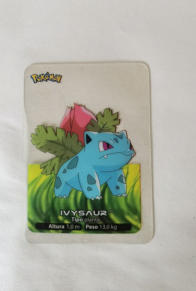 Lamincard Pokemon Ivysaur