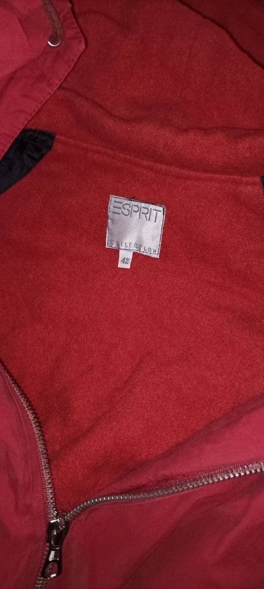 Chaquetón naranja oscuro