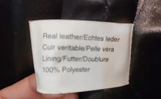 Trench - Gabardina de cuero