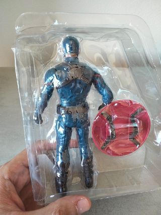 muñeco figura capitán américa Marvel Avengers