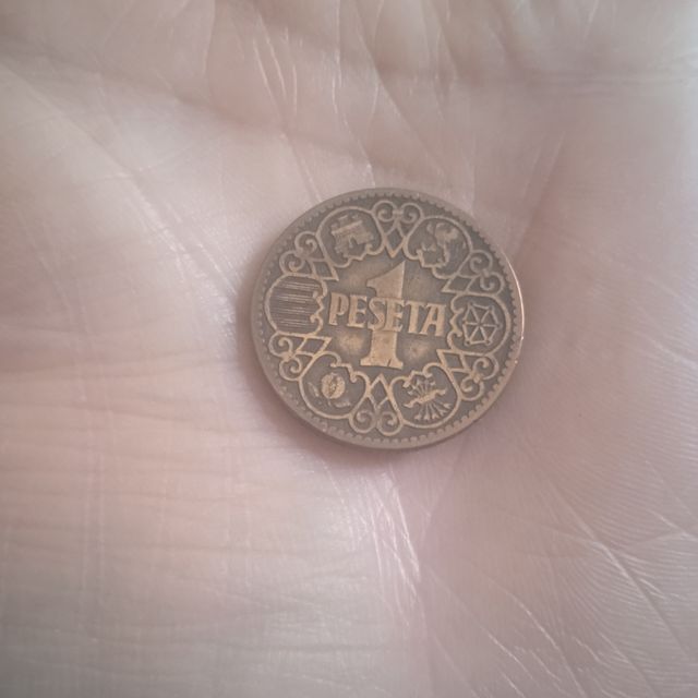 1 peseta auténtica