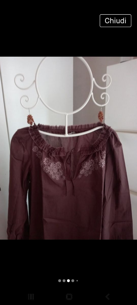 Vestitino / copricostume ricamato