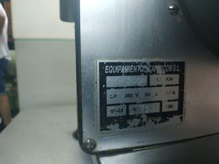 Sierra de cinta Mainca con chasis indeformable