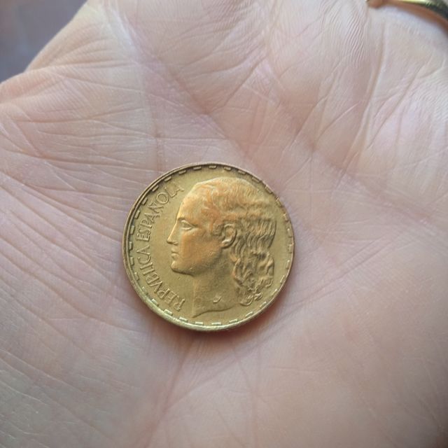 peseta muy antigua 1937