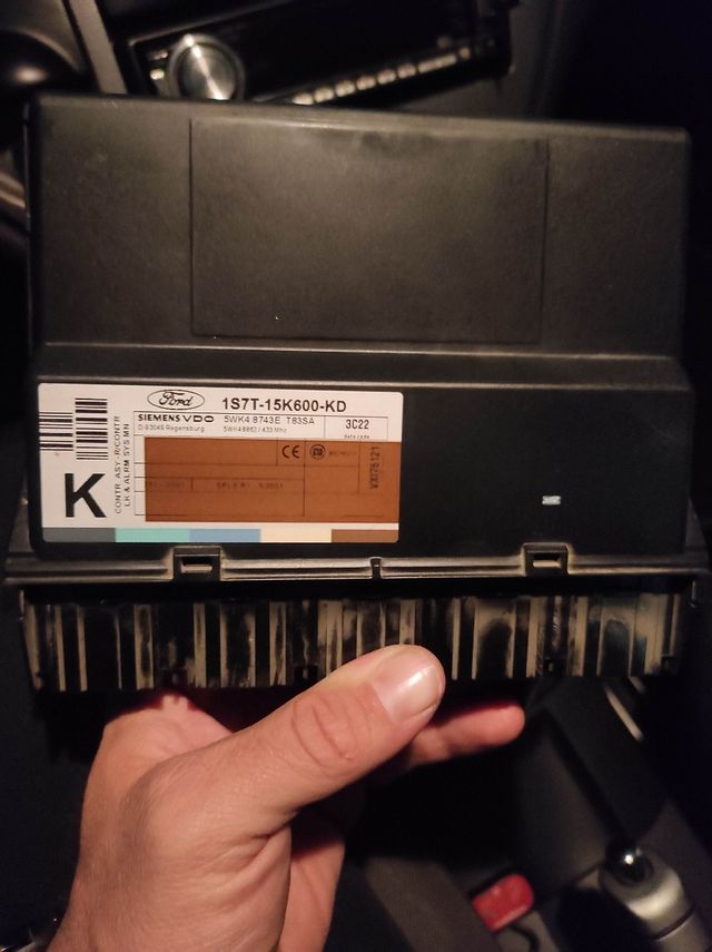 módulo confort Ford Siemens 1S7T-15K600-KD