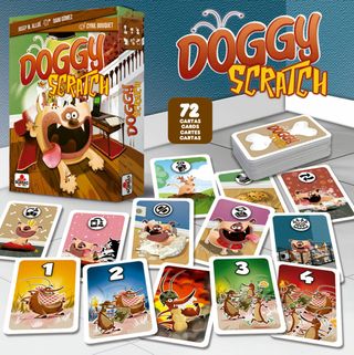 Doggy Scratch. Juego de cartas