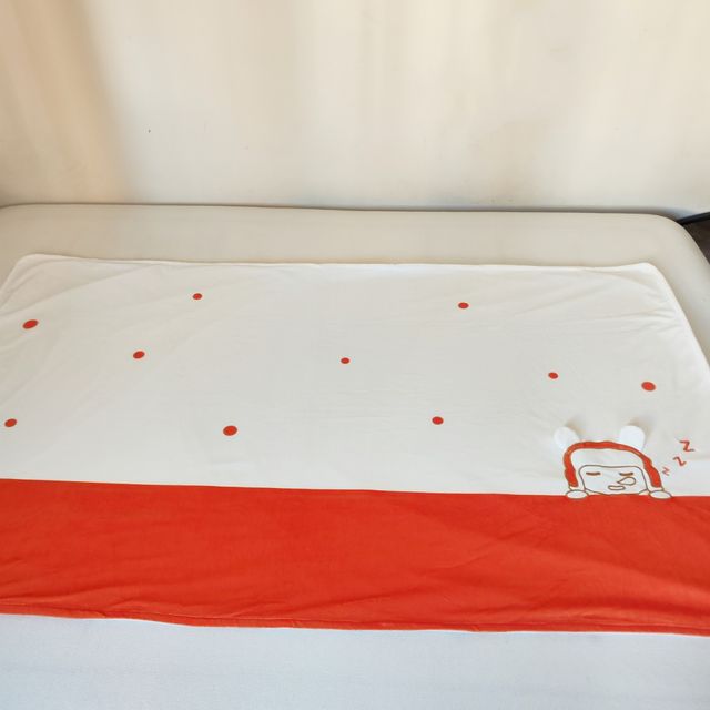 Manta de punto para bebé verano