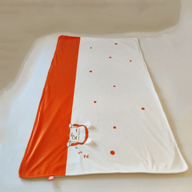 Manta de punto para bebé verano