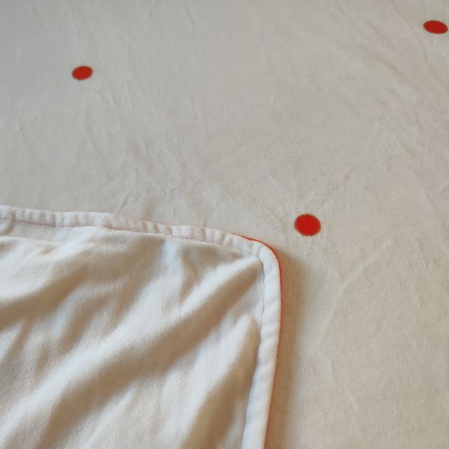 Manta de punto para bebé verano