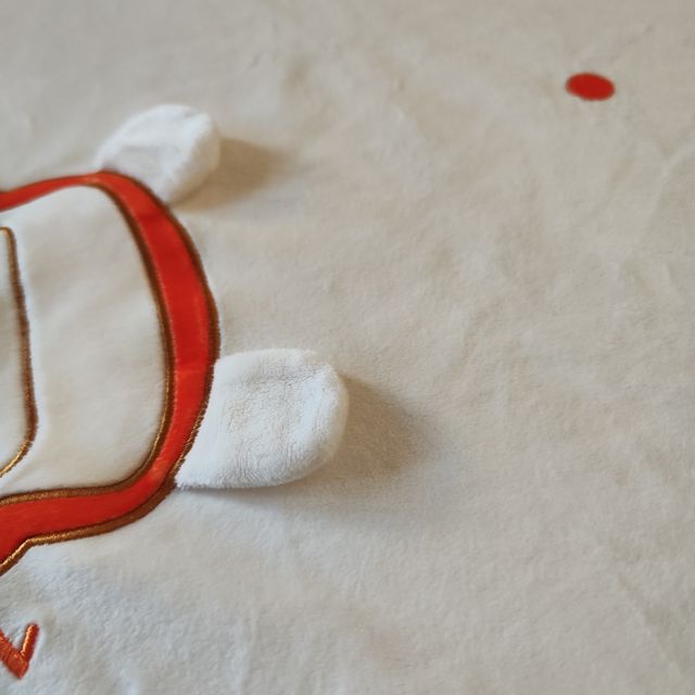 Manta de punto para bebé verano